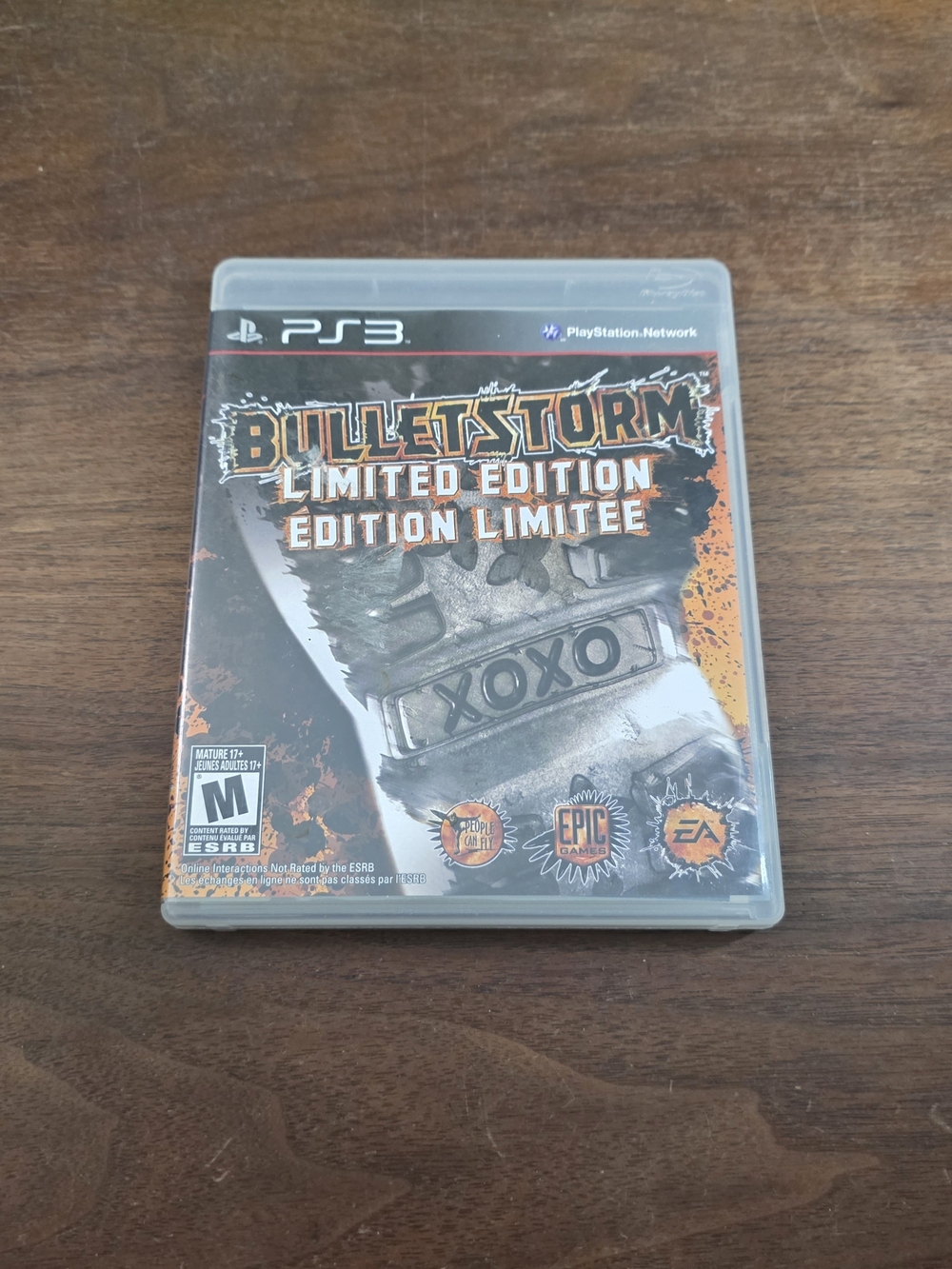 Sony PS3 Bulletstorm Limited Edition Game